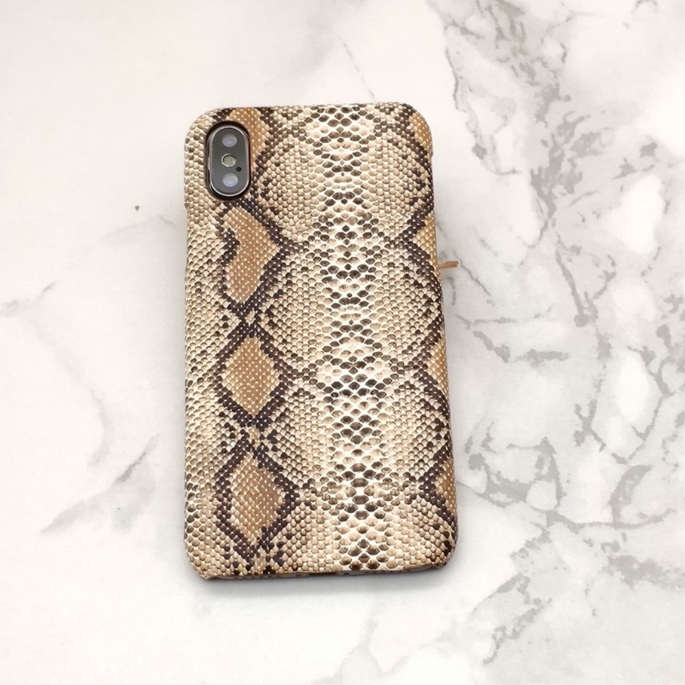 Stylish Snake Print iPhone X Phone Case Cover - Picture 7 of 7